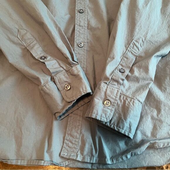 Colours by Alexander Julian Mens XL button down shirt blue​​​ - Picture 13 of 16